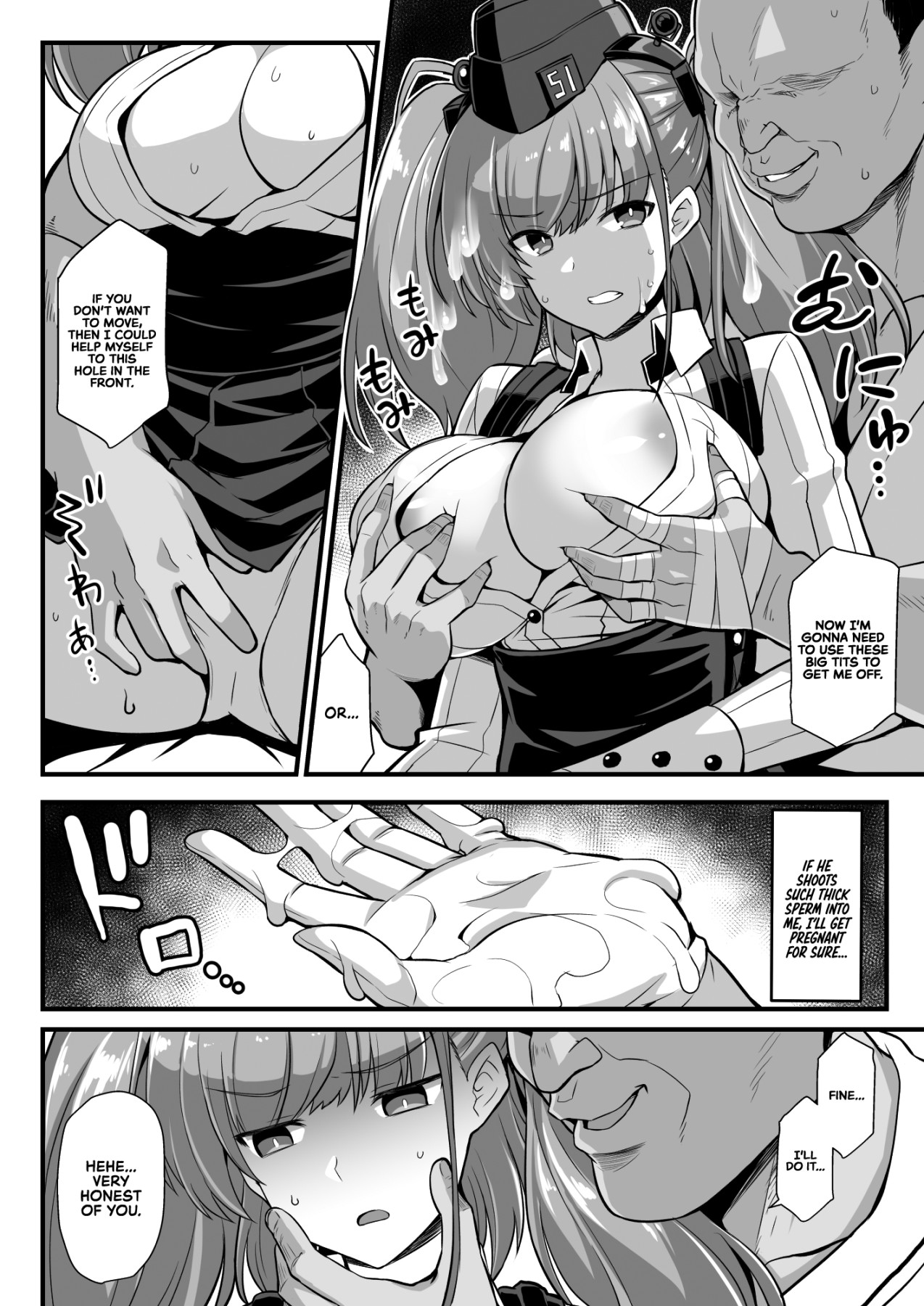 Hentai Manga Comic-The Night Before the Shipgirl's New Post - Atlanta's Voluntary Breast and Sexual Service-Read-9